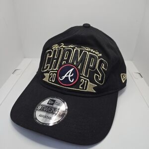 New Era Black Champs 2021 Cap